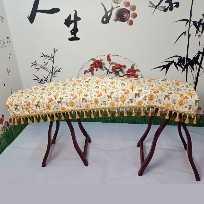 一米小古筝防尘罩可爱古筝套加厚布艺花边可定制儿童卡通琴盖布