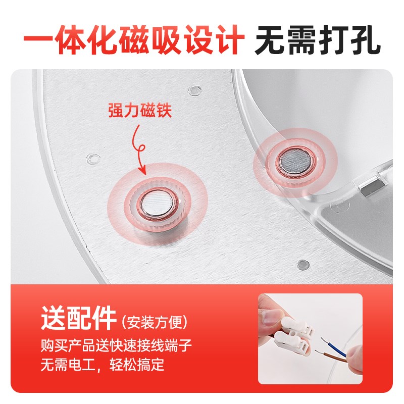 led灯芯家用超亮全光谱吸顶灯环形替换光源护眼卧室圆形三色灯盘