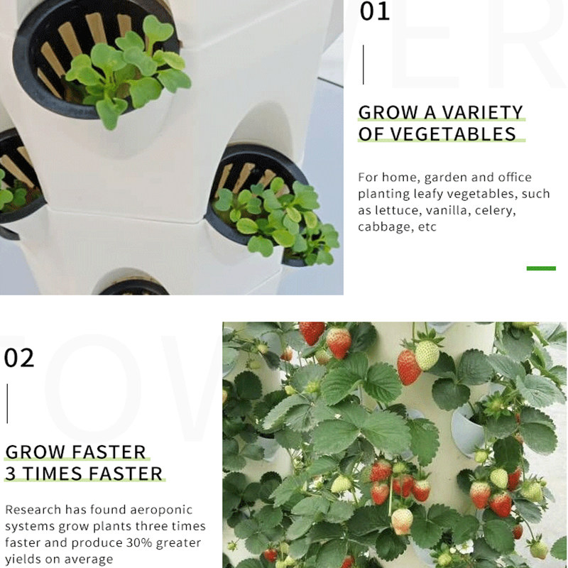 花瓣柱无土栽培水培设施家庭 大棚 阳台蔬菜种植设备立体种菜神器,鲜花速递/花卉仿真/绿植园艺,花盆,淘宝优惠券,粉丝福利购,淘宝优惠卷