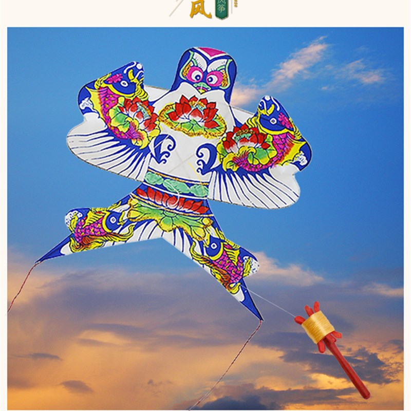 风筝儿童大人专用风筝2022年新款迷你手绘小风筝沙燕潍坊风筝礼盒