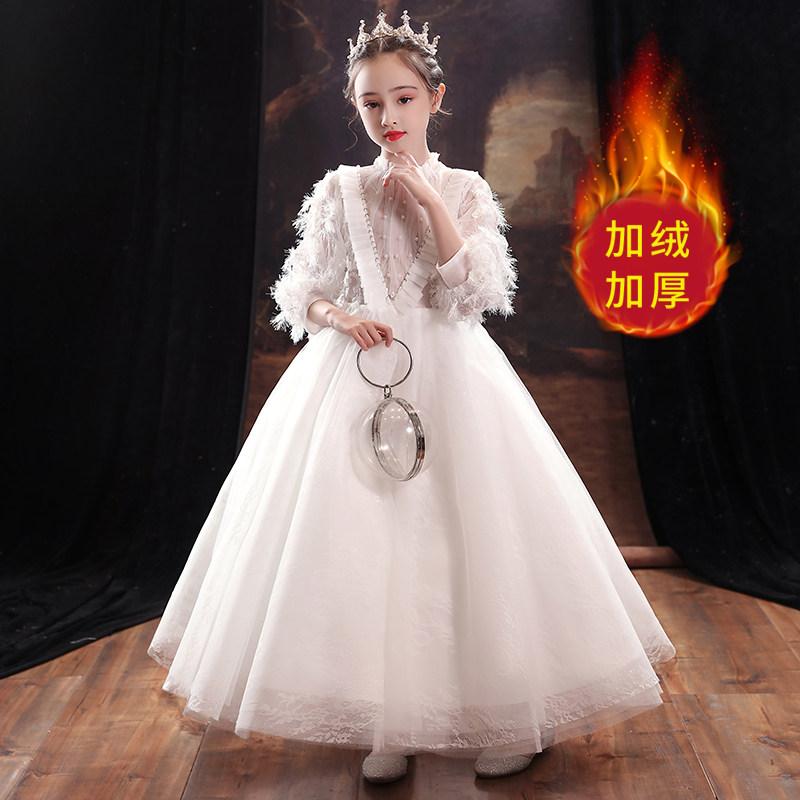 花童公主裙白色儿童高端生日主持人礼服小女孩女童钢琴演出服婚纱,童装/婴儿装/亲子装,儿童礼服,淘宝优惠券,粉丝福利购,淘宝优惠卷