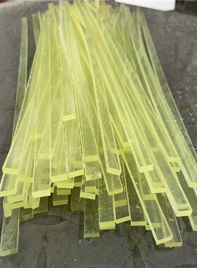 聚氨酯小方条 牛筋条 优力胶方块PU板缓冲条加工定制3 4 5 6 8 10