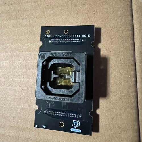 议价岱镨Dediprog烧录座QSPI-USON008020QSPI-SOP8QSPI-DFN8