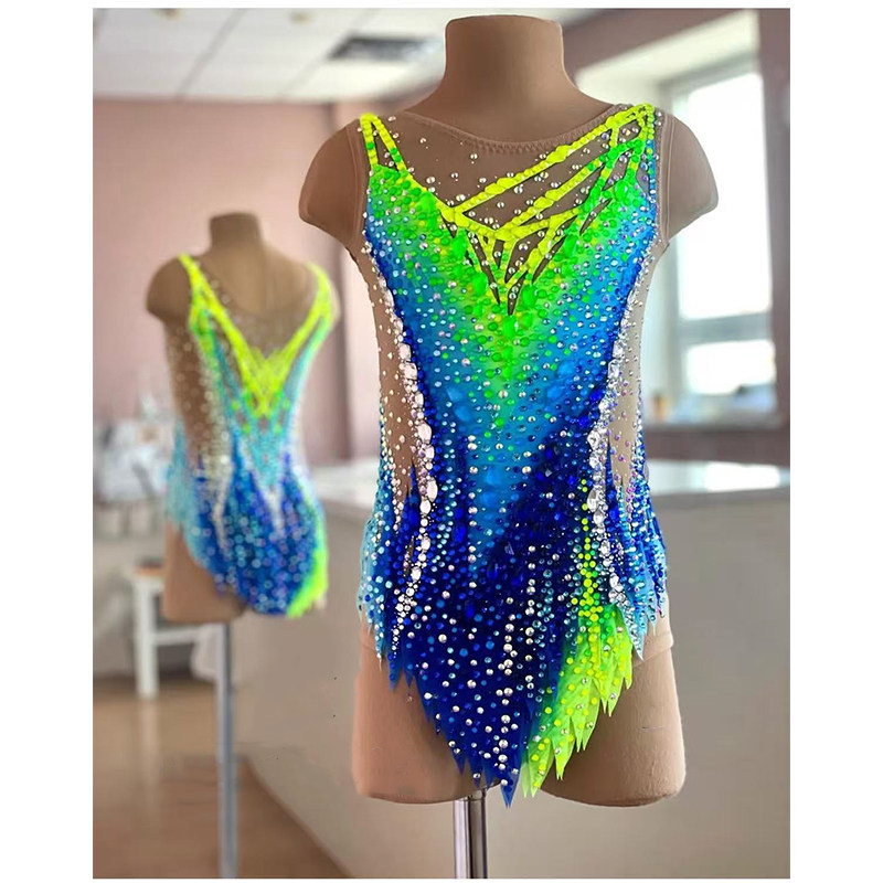 纳图薇艺术体操服啦啦操艺考滑冰服比赛儿童表演训练技巧服N767,运动/瑜伽/健身/球迷用品,体操比赛服,淘宝优惠券,粉丝福利购,淘宝优惠卷