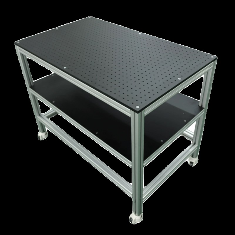 可移动式实验室工作台光学平板面包板中央台化验室试验桌操作台