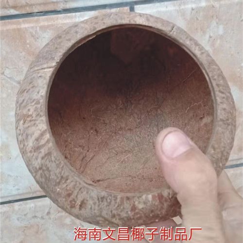 椰子壳老椰壳窝开口9粗面幼儿园学校创意diy灯具工艺品装饰品材料