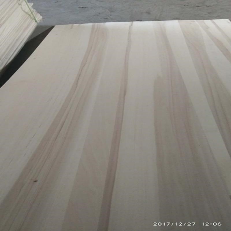 桐木拼板多层拼接木板材家具门芯板桐木双面直拼木板材实木床门板