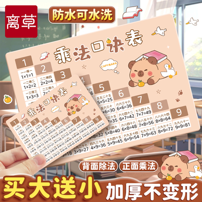 【老师推荐教材同步】乘法口诀表