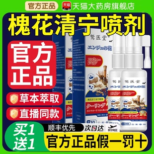 槐花清宁冰片喷剂地榆黄连喷雾剂地榆莲喷雾药房官方正品旗舰店