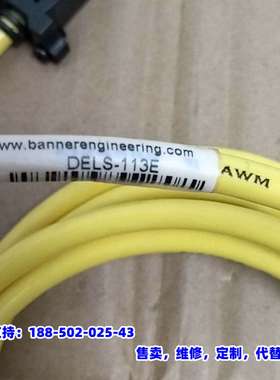 议价，Banner DELS-113E 双端连接线 LS-直型 1