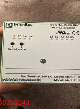 【请询价】菲尼克斯IBSSTME24BKRB-T总线模块货号27