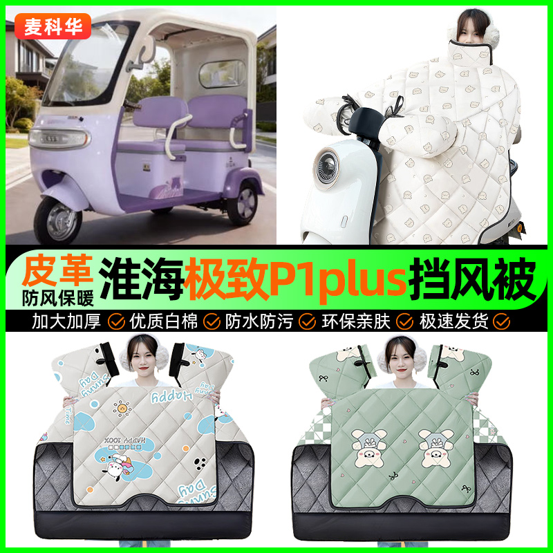 适用【淮海极JI致P1plus】挡风被