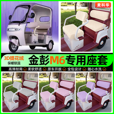 适用【金彭M6】三轮车座套