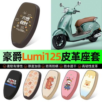 适用【豪爵Lumi125】电动车座套