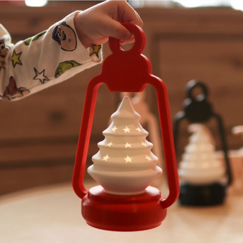 圣诞手提小夜灯装饰摆件