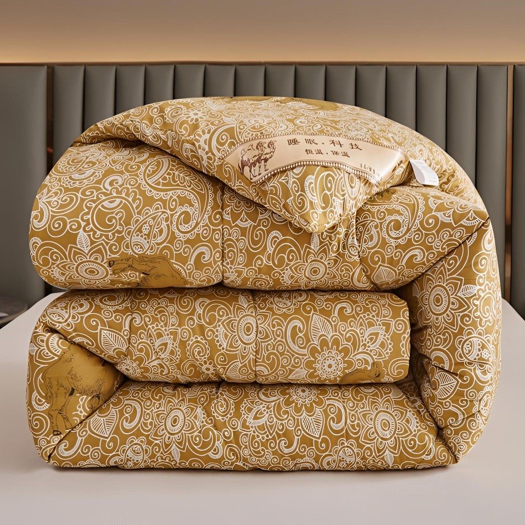 速热驼毛被子冬被加厚保暖双人春秋被单人学生宿舍冬天棉被芯褥子