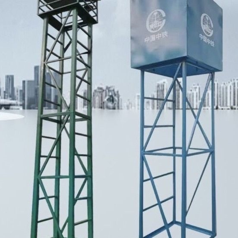 工地标准化灯塔支架 户外照明探照灯架灯塔施工标准化灯架户外