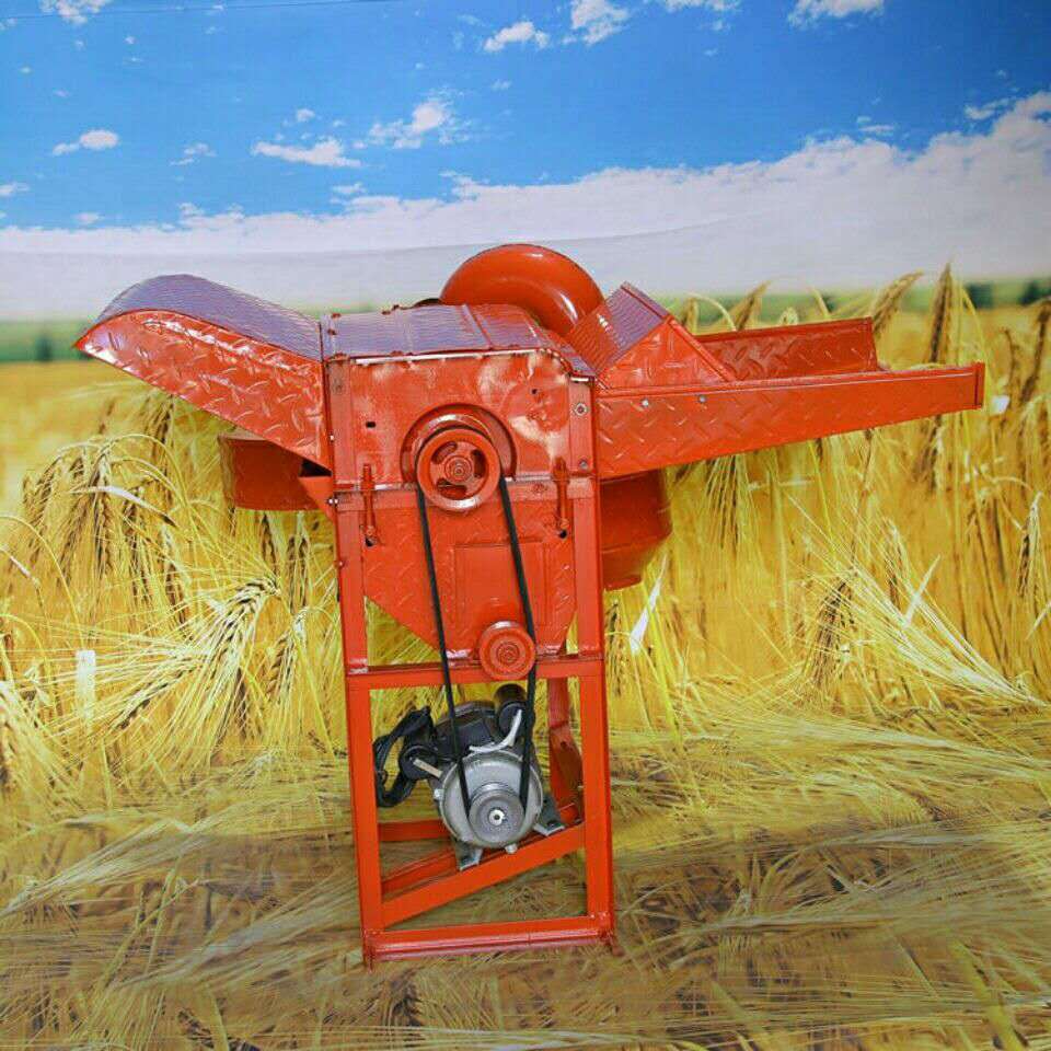 多功能全自动小麦稻谷收割机农用家用小型油菜脱粒机打谷打禾打稻