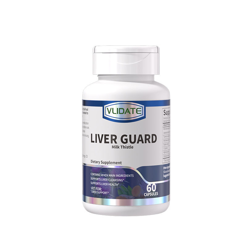 VLIDATE进口400mg奶蓟草护&肝胶囊加班熬夜喝酒应酬水飞蓟素60粒
