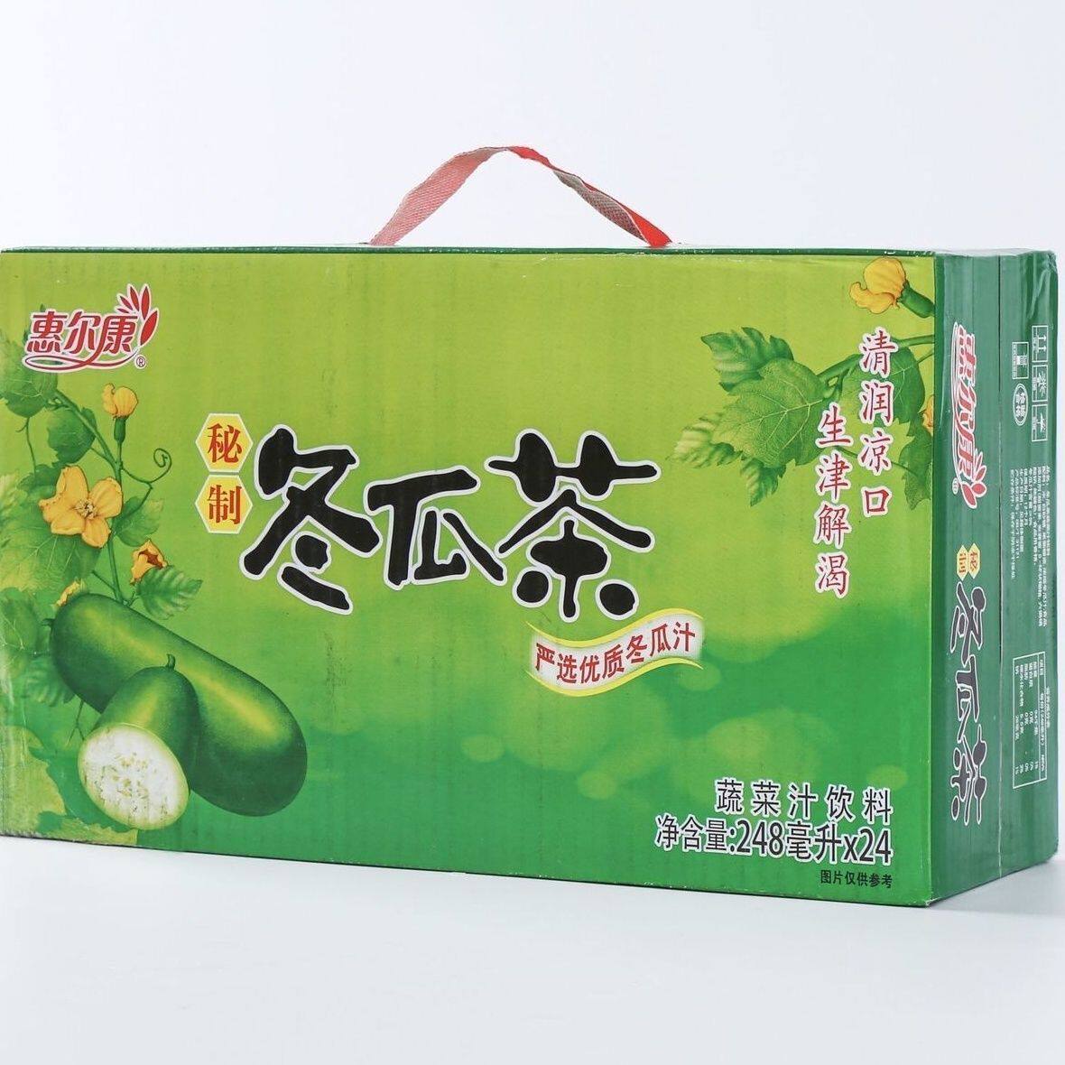 惠尔康菊花冬瓜茶248ml6瓶24瓶清爽夏日醒酒解腻清热