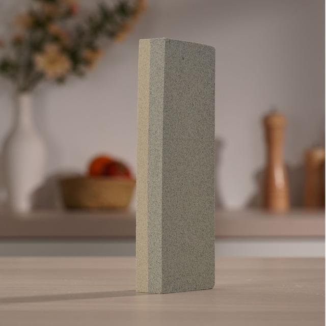 王麻子双面磨刀石120#/240#粗磨精磨两用多用途家用磨刀石防滑