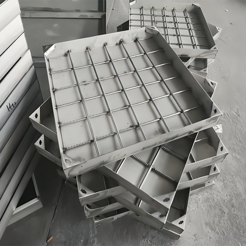 不锈钢井盖隐形方圆304装饰格栅盖板线性排水沟地雨水篦子下水道