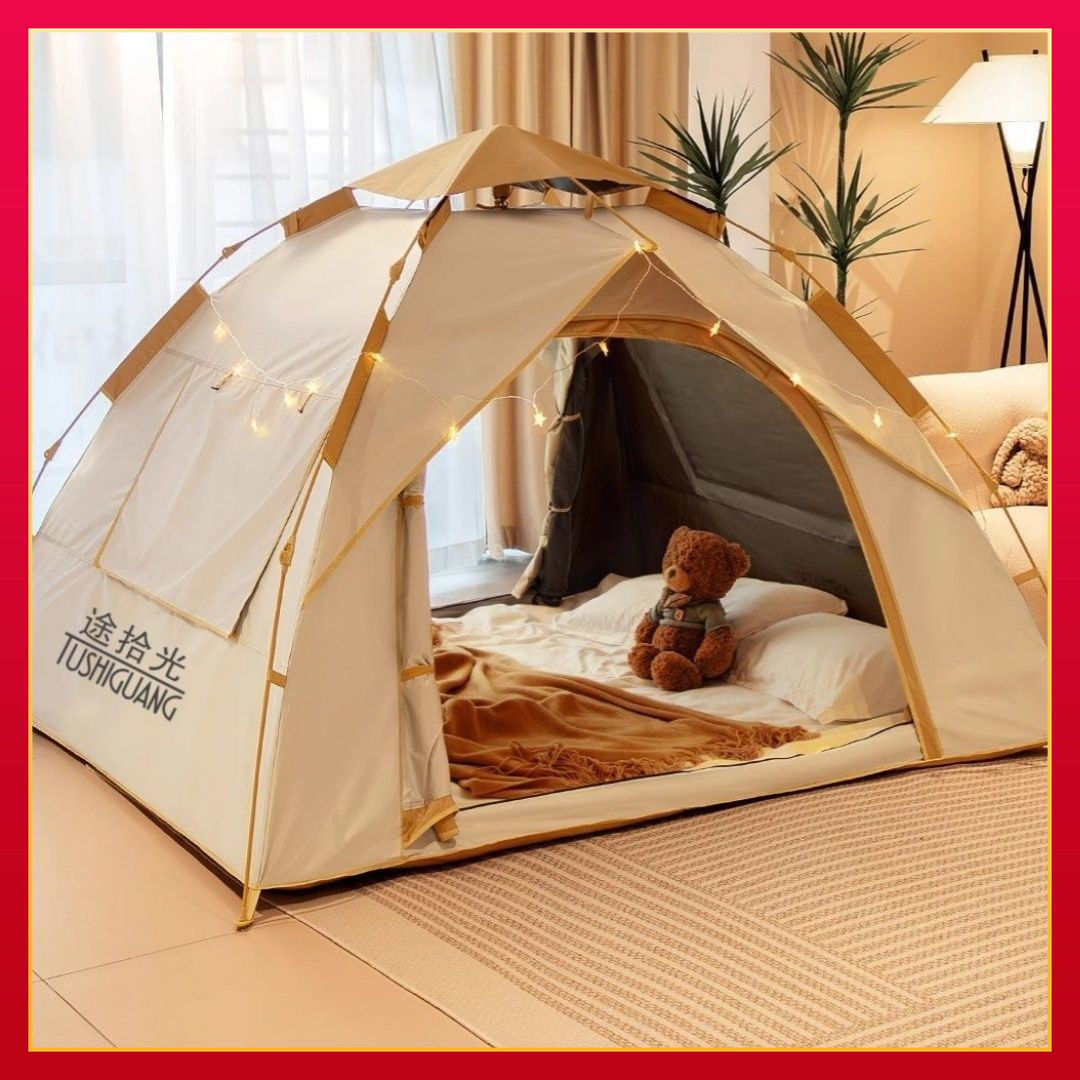 帐篷户外露营折叠便携式全自动速开防晒加厚防雨野外野营装备野餐