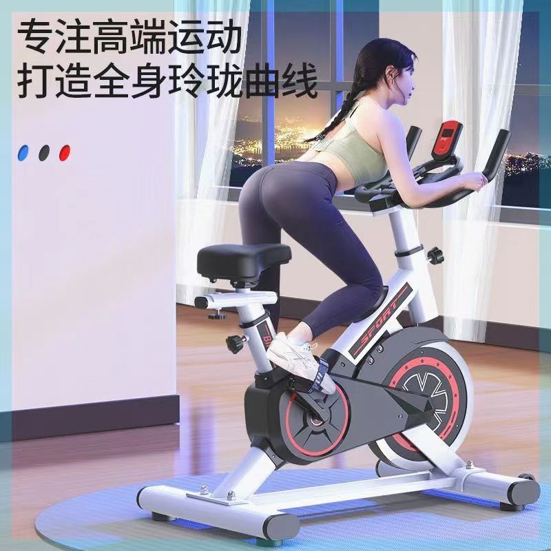 动感单车家用室内静音运动燃脂减肥健身车脚踏跑步智能