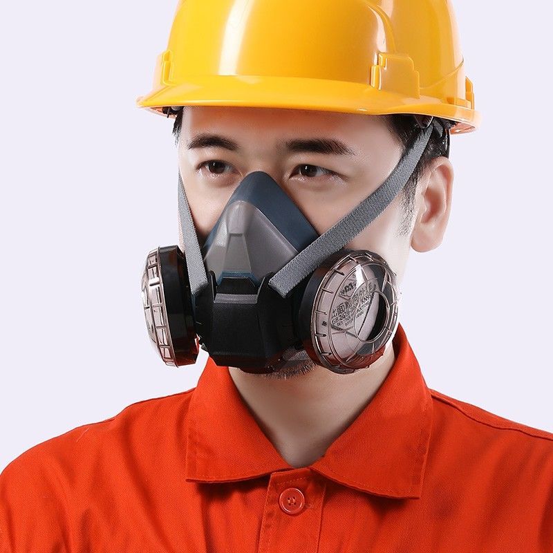 防尘面罩防工业粉尘过滤棉打磨灰尘全脸面具煤矿透气口鼻罩高效