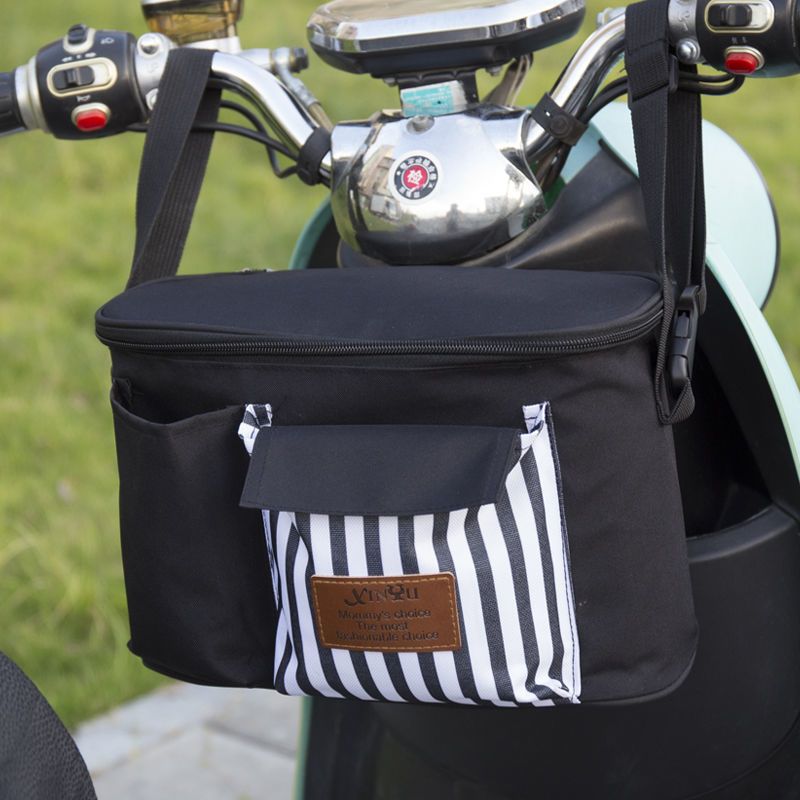 摩托车前置物袋电动三轮车前置挂包摩托车自行车收纳神器电车电动