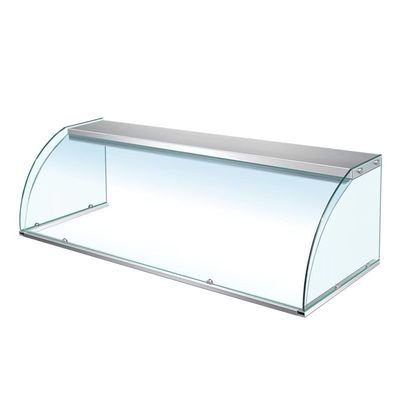 餐饮防尘罩食品玻璃罩商用熟食展示罩点心保温台专用玻璃罩定制