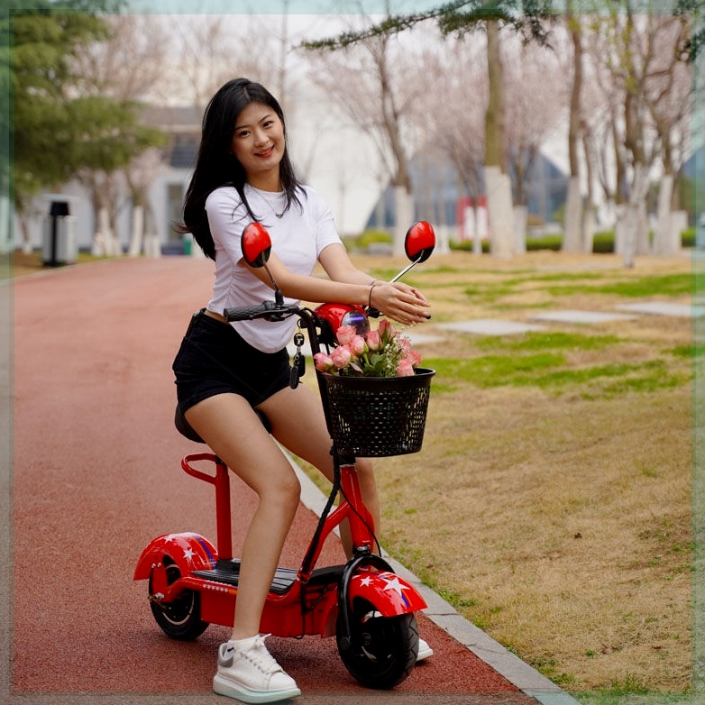 轻便小型便携式电动滑板车亲子可折叠电瓶车女士学生代步电单车