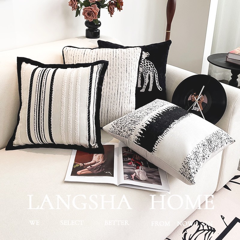 轻奢沙发抱枕套客厅沙发靠枕垫民宿装饰简约枕套加厚靠垫