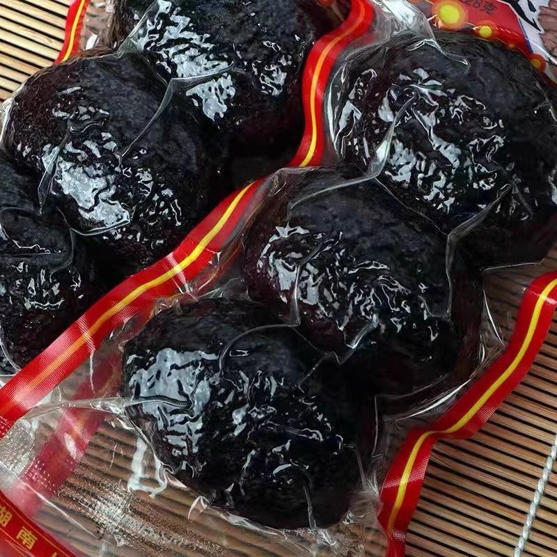 【少肉血粑】猪血丸子农家自制柴火烟熏猪血粑贵州血豆腐