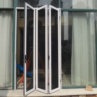 卫生间折叠门小户型厕所门铝合金折叠门支持定制简约现代阳光房洗