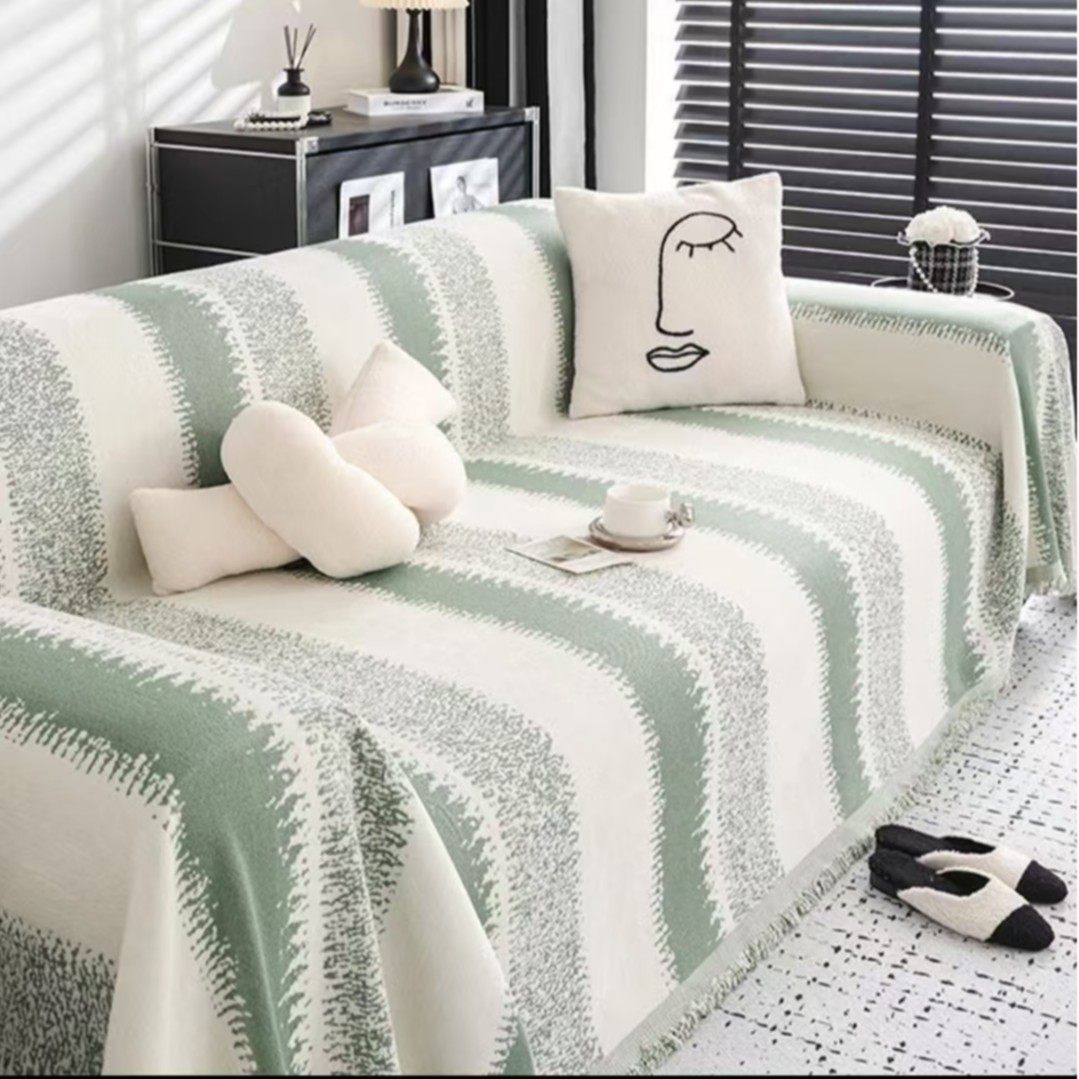 《繁星》雪尼尔沙发巾现代防滑简约沙发盖布一片式全盖沙发套罩,收纳整理,沙发罩,淘宝优惠券,粉丝福利购,淘宝优惠卷