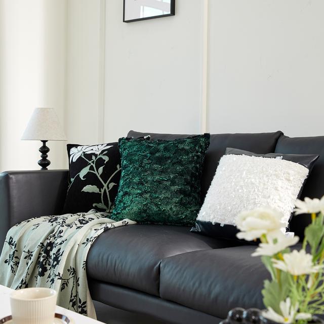 客厅上档次抱枕沙发靠枕高级轻奢大靠背床头靠垫飘窗靠枕毛毯盖被