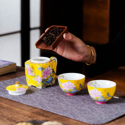 小茶壶单壶四方壶泡茶壶盖碗精致