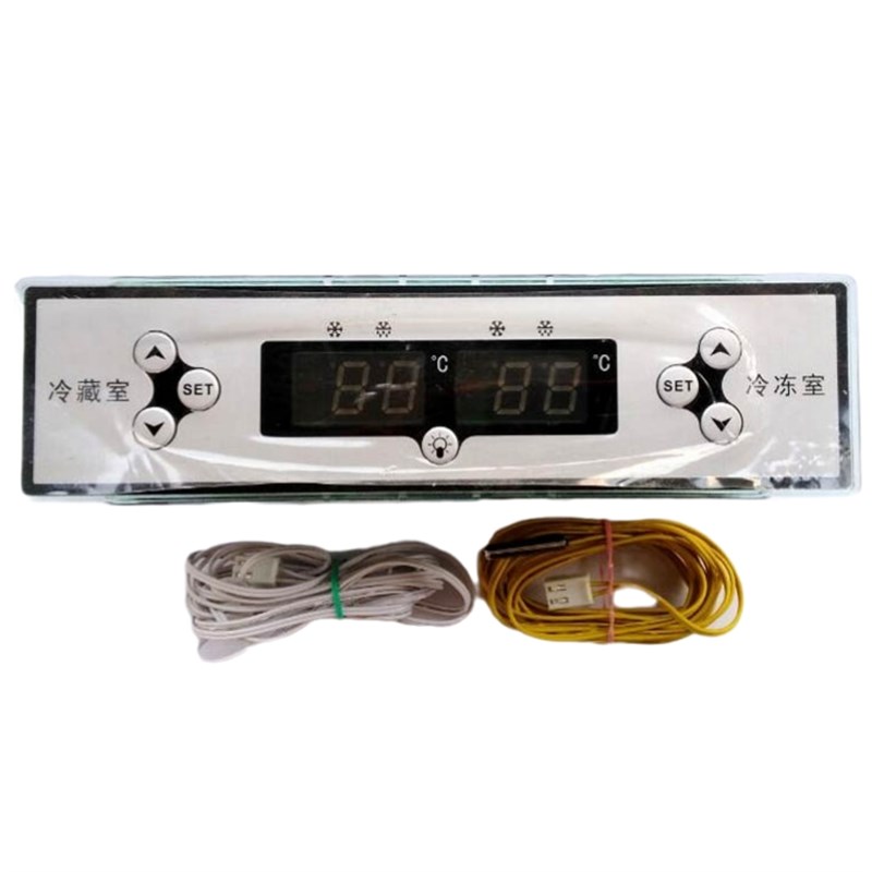 精创温控器ECS-RF10穗凌冰柜展示柜点菜柜冷藏冷冻双温温度控制器