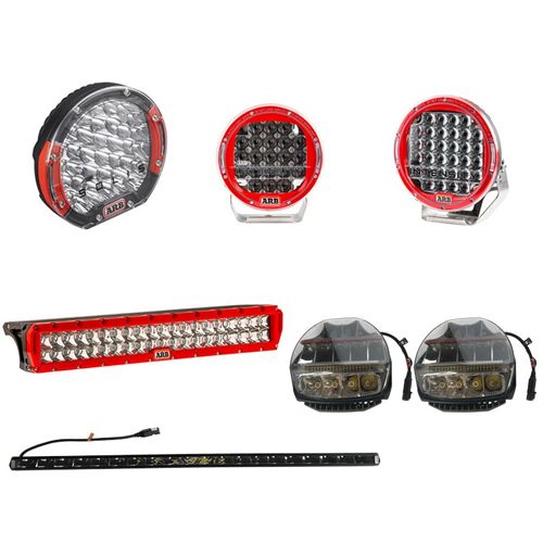 ARB改装大圆灯行驶探照灯贝雷架长条射灯V2新款辅助灯前杠聚光