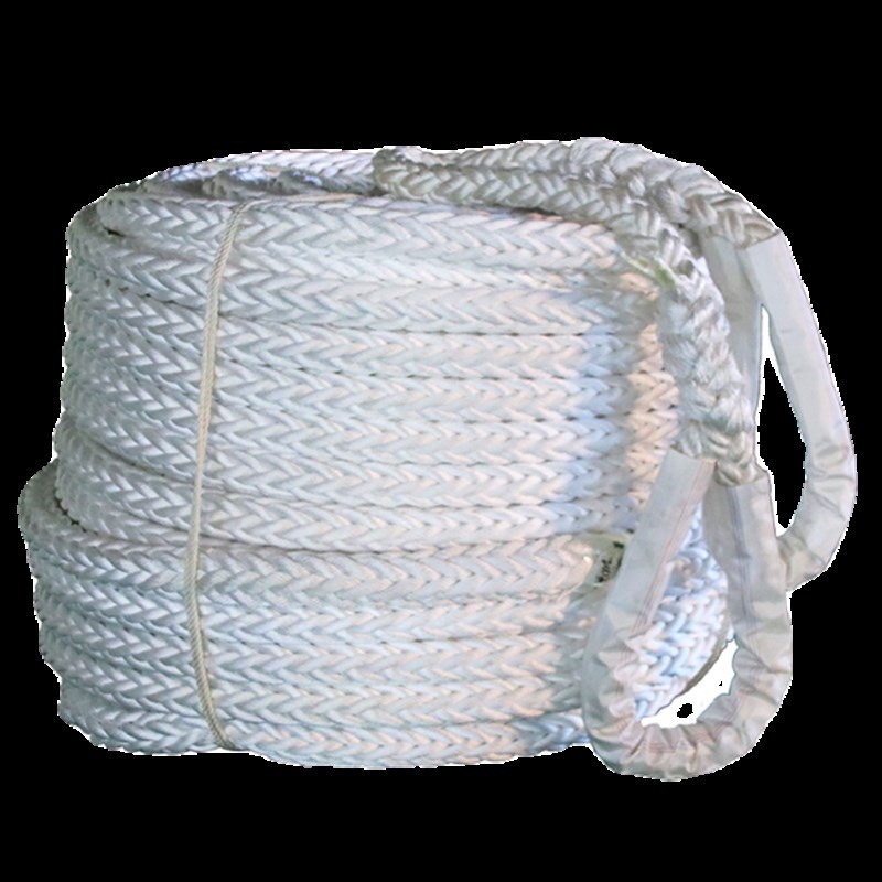 船用高强度缆绳抛缆绳耐磨尼龙绳复合八股轻漂浮粗绳子强拉力撇缆