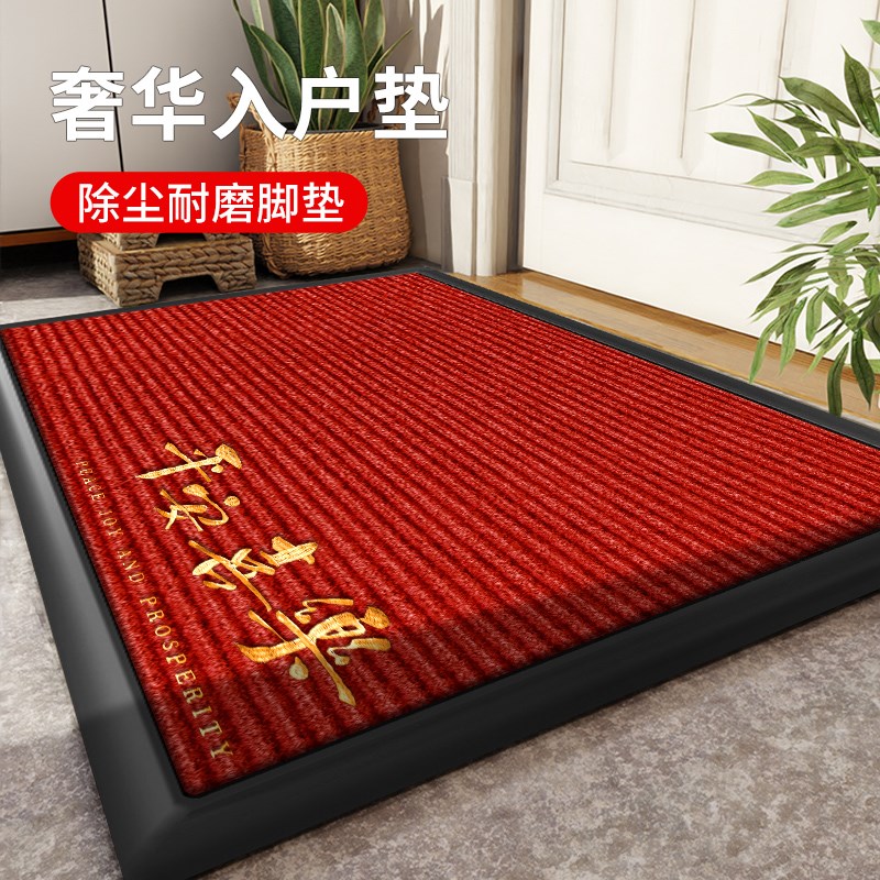 家用入户门地垫进门高端防滑脚垫2025新款别墅豪宅耐脏免洗除尘垫