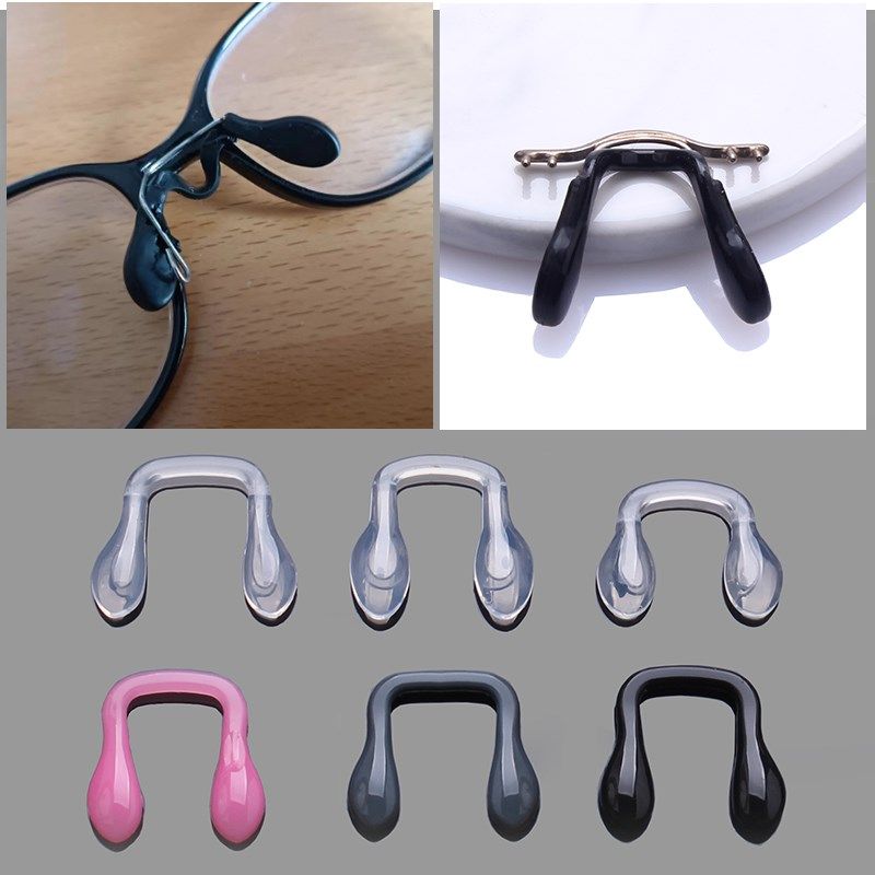 儿童连体卡式透明硅胶鼻托成人无框切边眼镜连体防滑托叶彩色鼻垫,ZIPPO/瑞士军刀/眼镜,眼镜鼻托,淘宝优惠券,粉丝福利购,淘宝优惠卷