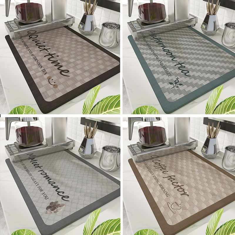 直销咖啡机吸水凉垫子厨房碗盘吧台沥水垫水杯餐桌台面免洗隔热垫