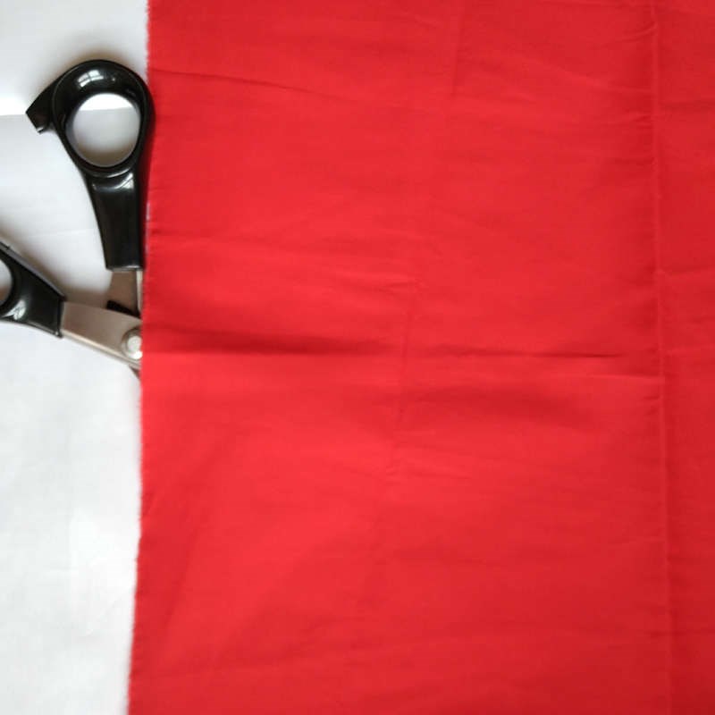 发红彩带整卷红绸布料舞台大红揭批吊顶花大婚庆绸布喜事幕布百米