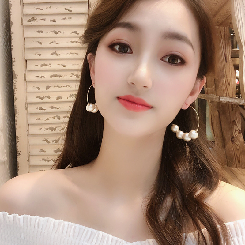 耳坠仙气森系超仙复古适合圆脸的耳环显瘦珍珠耳饰2021年新款潮女