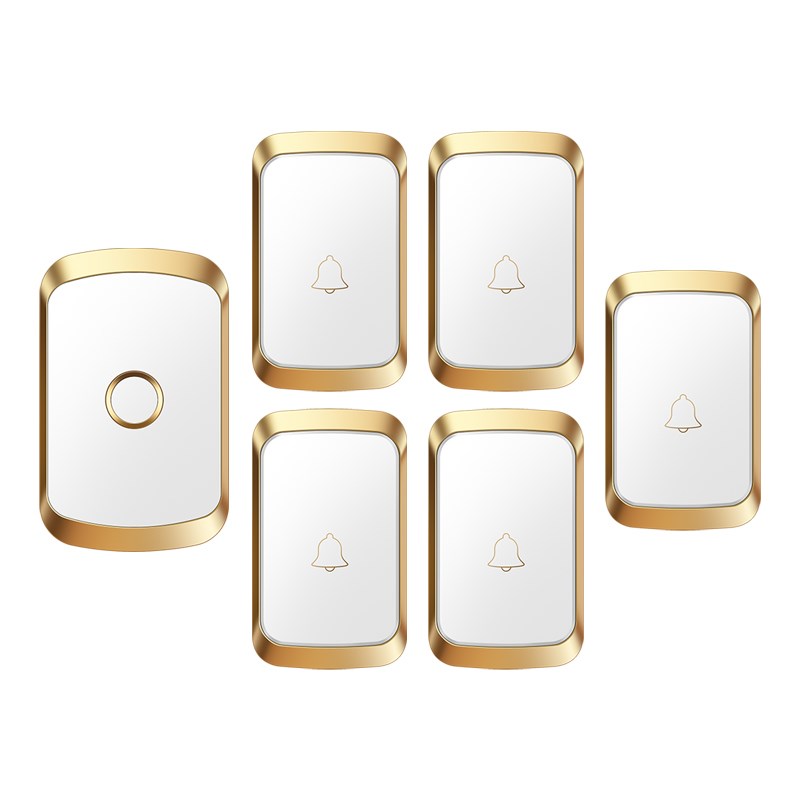 门铃无线家用超远距离电子遥控入户门铃叮咚五拖一老人呼叫器