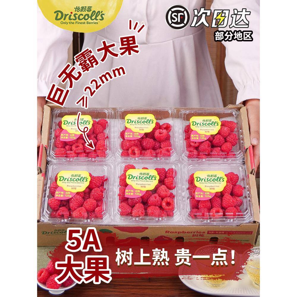 怡颗莓红树莓鲜果孕妇水果覆盆子稀有热带新鲜大树梅顺丰二盒云南