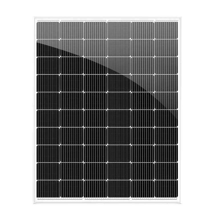太阳能电池板光合硅能12v220v单晶100w450w光伏家用太阳能发电板