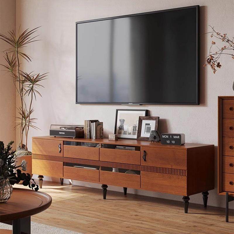 北欧中古电视柜客厅家用法式复古实木落地卧室地柜美式,鲜花速递/花卉仿真/绿植园艺,割草机/草坪机,淘宝优惠券,粉丝福利购,淘宝优惠卷